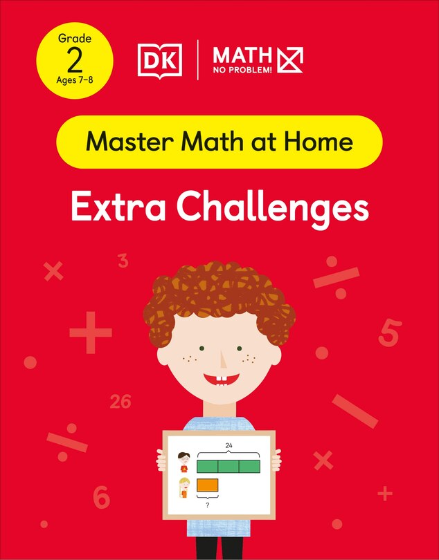 Couverture_Math - No Problem! Extra Challenges, Grade 2 Ages 7-8