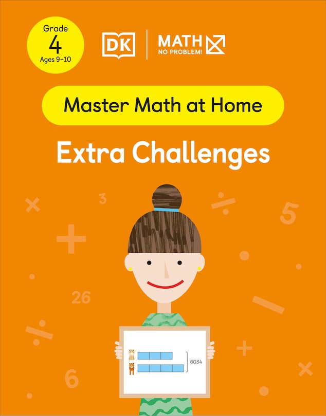 Front cover_Math - No Problem! Extra Challenges, Grade 4 Ages 9-10