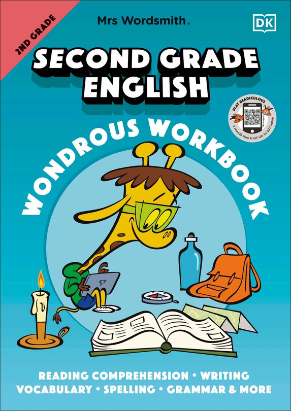 Front cover_Mrs Wordsmith 2nd Grade English Wondrous Workbook