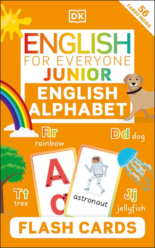 Couverture_English for Everyone Junior English Alphabet Flash Cards