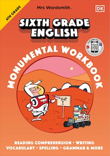 Front cover_Mrs Wordsmith 6th Grade English Monumental Workbook