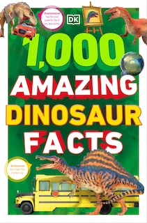 Front cover_1,000 Amazing Dinosaurs Facts