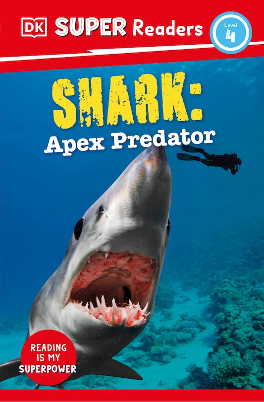 Couverture_DK Super Readers Level 4 Shark: Apex Predator