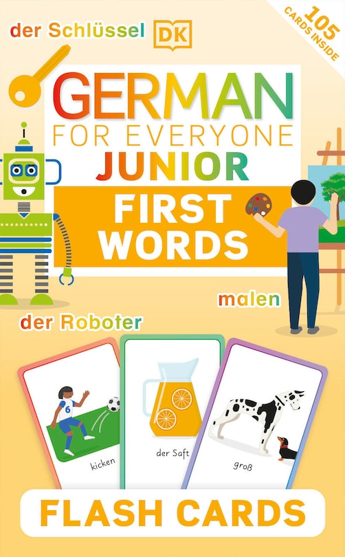 Front cover_German For Everyone Junior First Words Flash Cards