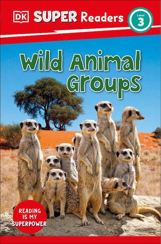Front cover_DK Super Readers Level 3 Wild Animal Groups