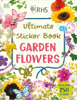 Couverture_Ultimate Sticker Book Garden Flowers