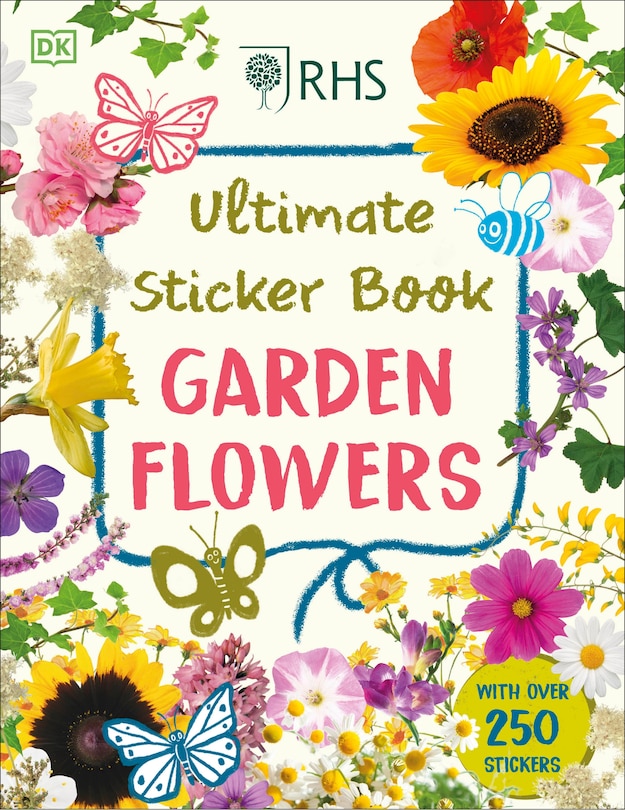 Couverture_Ultimate Sticker Book Garden Flowers