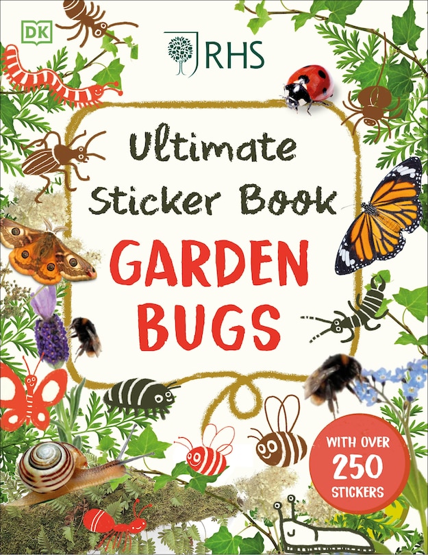 Front cover_Ultimate Sticker Book Garden Bugs