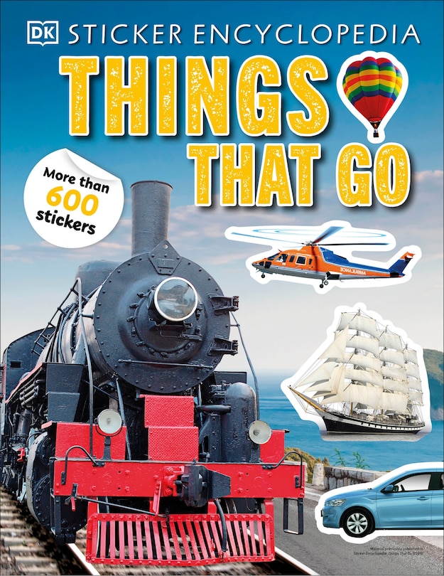 Front cover_Sticker Encyclopedia Things That Go