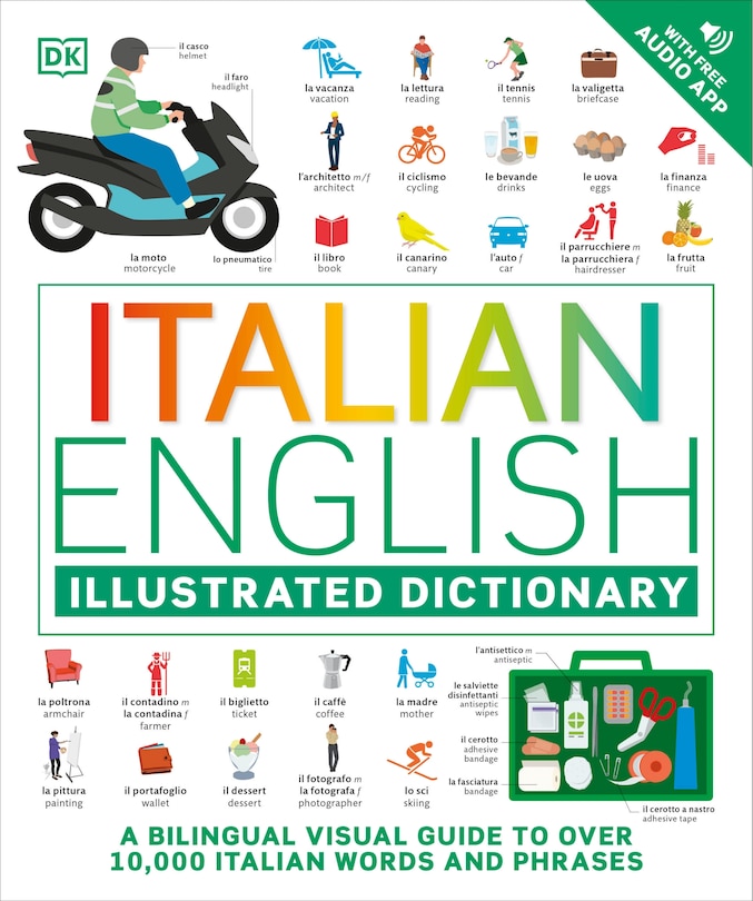 Front cover_Italian - English Illustrated Dictionary