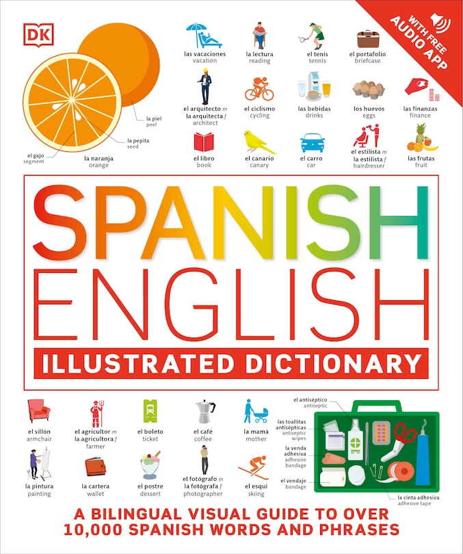 Front cover_Spanish - English Illustrated Dictionary