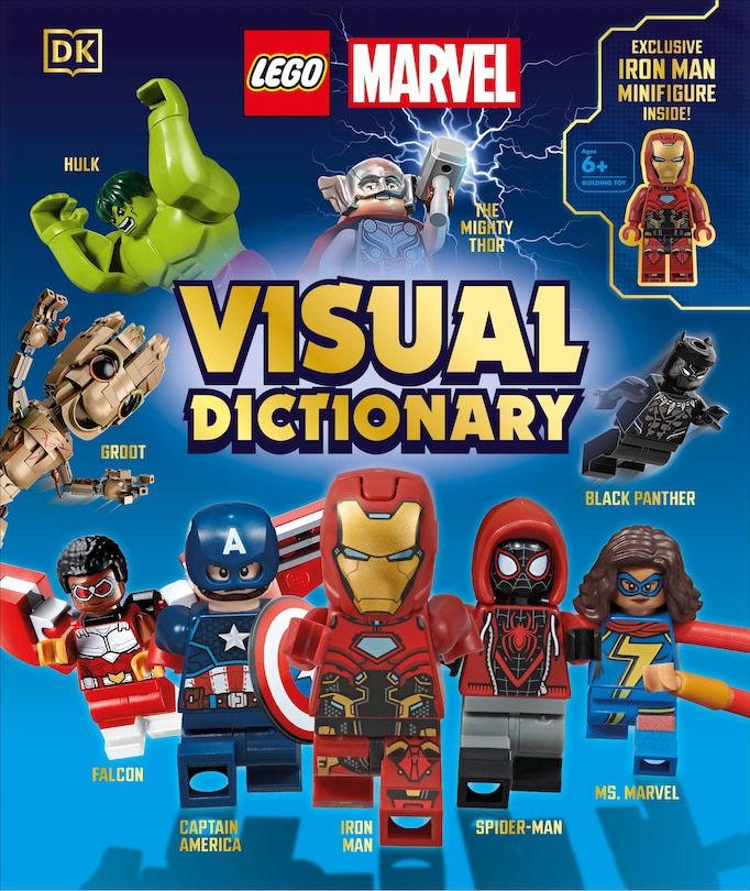 Front cover_LEGO Marvel Visual Dictionary