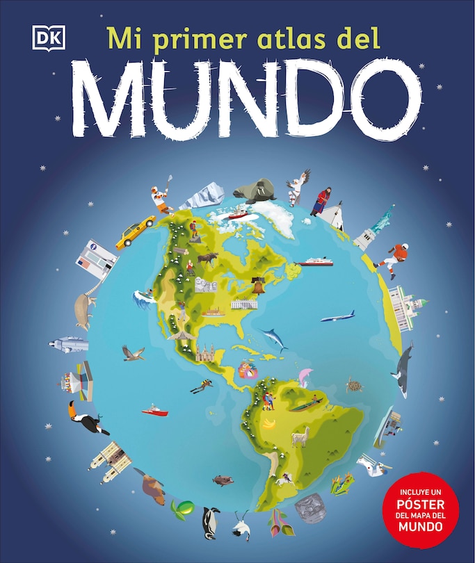 Front cover_Mi primer atlas del mundo (Children's Illustrated Atlas)