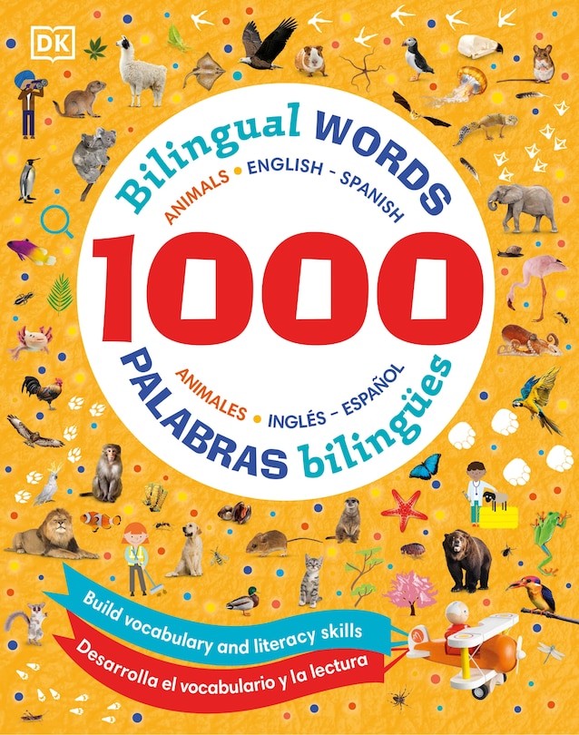 Couverture_1000 Bilingual Words Animals - 1000 palabras bilingues animales
