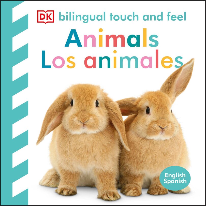 Couverture_Bilingual Baby Touch and Feel: Animals - Los animales