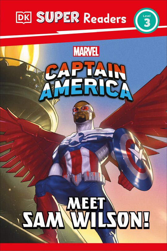 Couverture_DK Super Readers Level 3 Marvel Captain America Meet Sam Wilson!