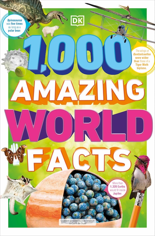 Front cover_1,000 Amazing World Facts