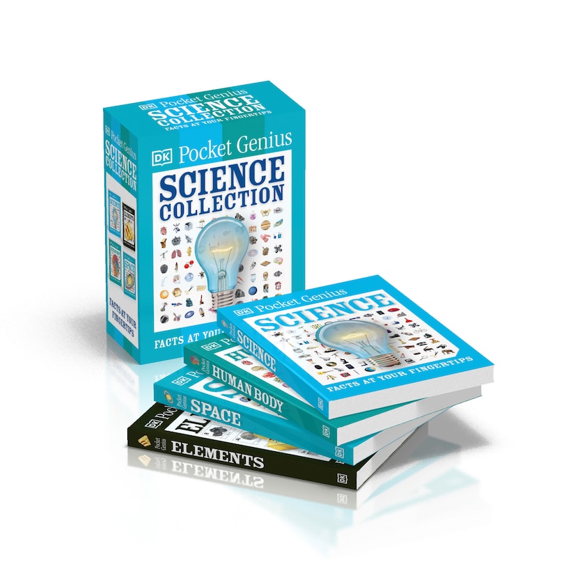 Front cover_Pocket Genius Science 4-Book Collection