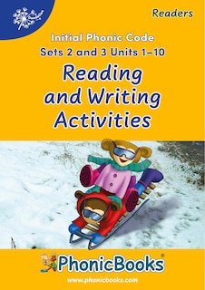 Front cover_Phonic Books Dandelion Readers Reading and Writing Activities Set 2 Units 1-10 and Set 3 Units 1-10 (Alphabet code, blending 4 and 5 sound words)