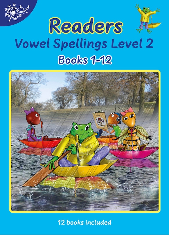 Couverture_Phonic Books Dandelion Readers Vowel Spellings Level 2 Viv Wails Bindup