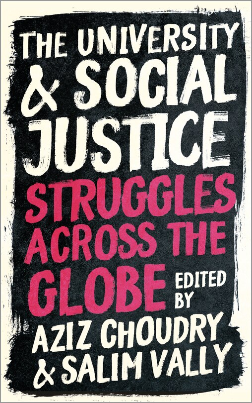 Front cover_The University and Social Justice