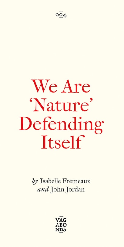 Front cover_We Are 'Nature' Defending Itself
