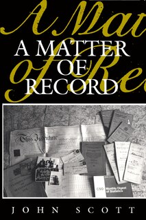 Front cover_A Matter of Record