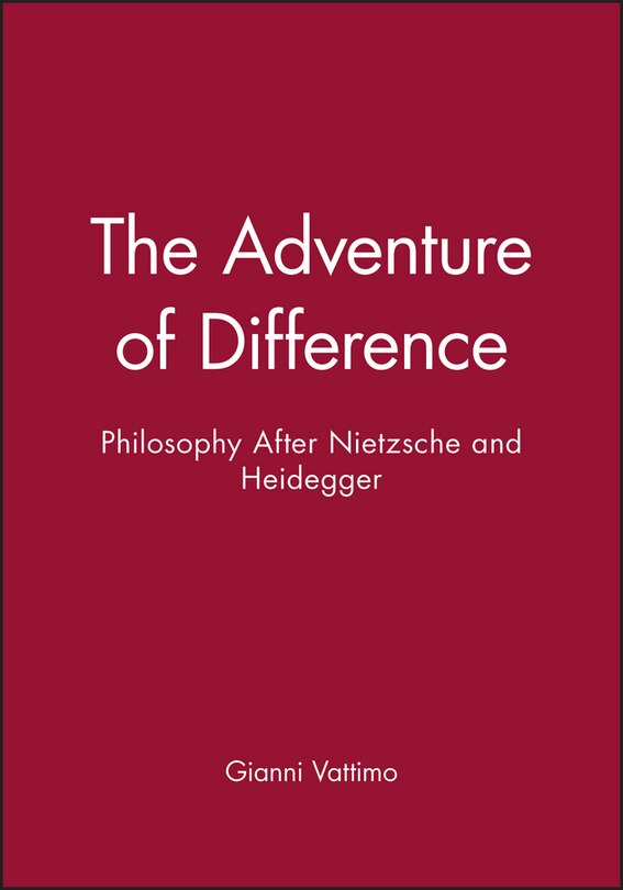 Front cover_The Adventure of Difference
