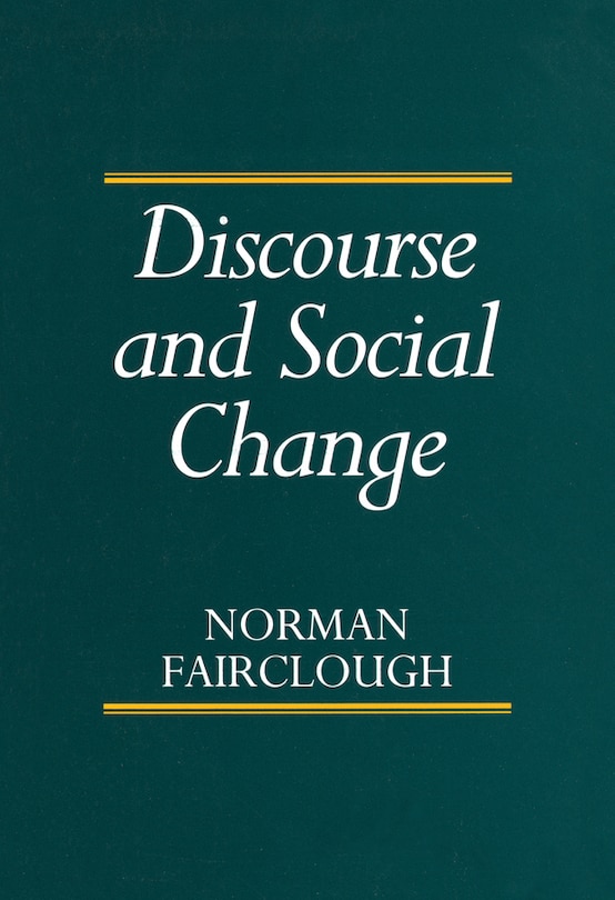 Front cover_Discourse and Social Change