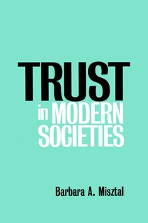 Front cover_Trust in Modern Societies