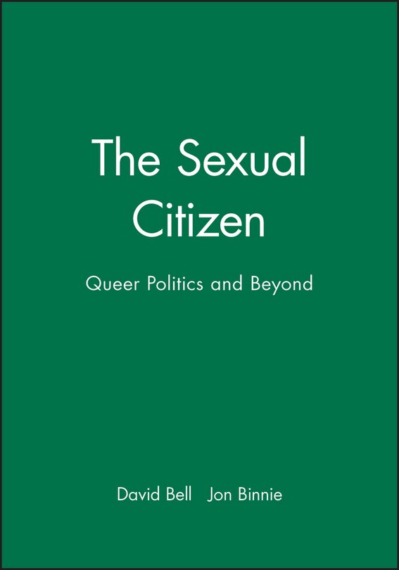 Front cover_The Sexual Citizen