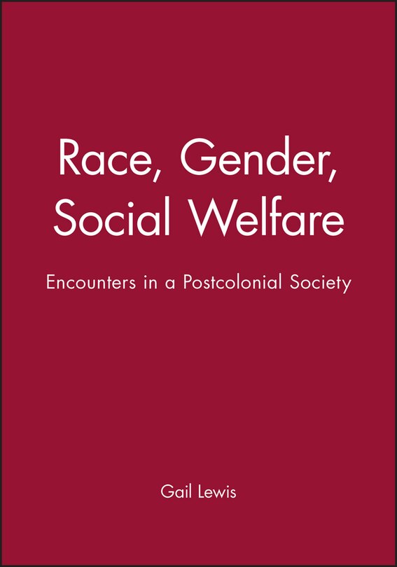 Front cover_'Race', Gender, Social Welfare