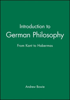 Couverture_Introduction to German Philosophy