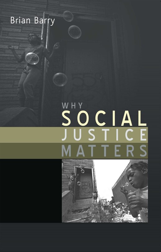 Front cover_Why Social Justice Matters