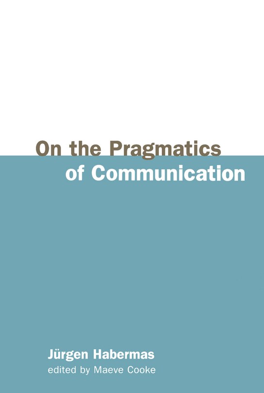 Couverture_On the Pragmatics of Communication