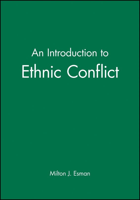 Front cover_An Introduction to Ethnic Conflict