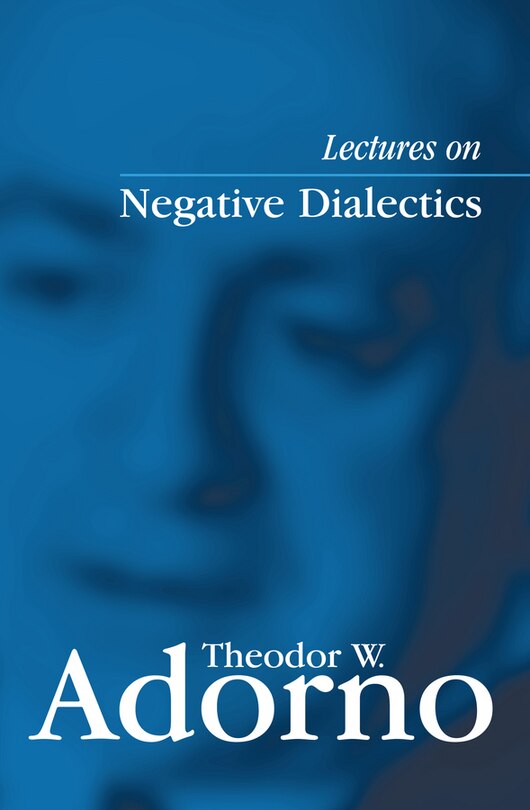 Couverture_Lectures on Negative Dialectics