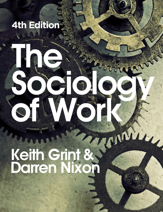 Couverture_The Sociology of Work