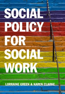 Front cover_Social Policy for Social Work
