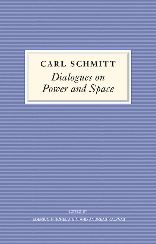Front cover_Dialogues on Power and Space
