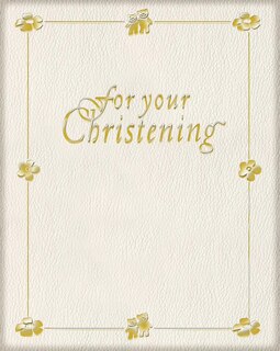 Front cover_For Your Christening