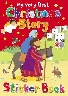 Front cover_My Very First Christmas Story Sticker Book