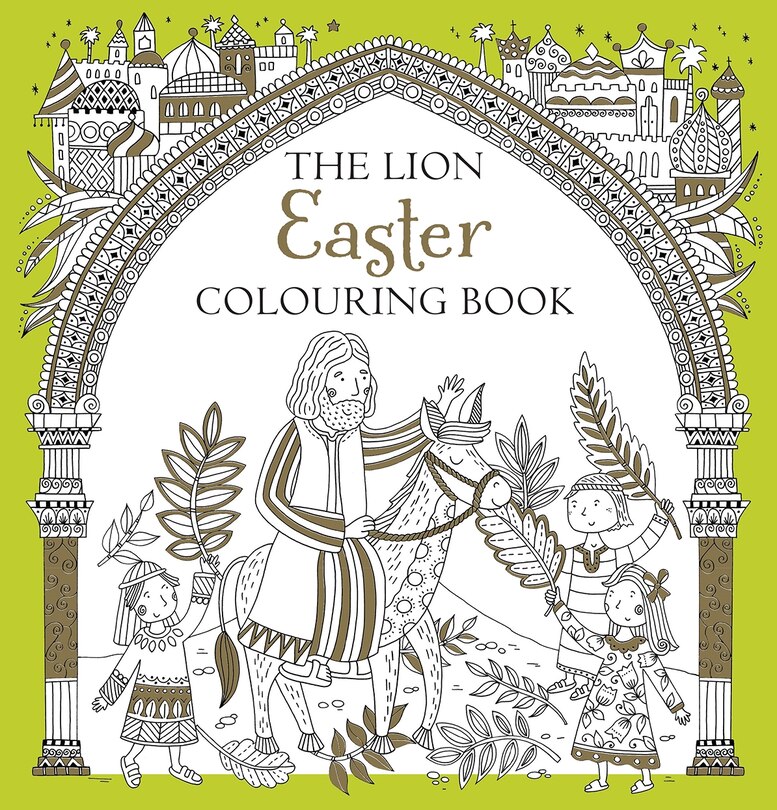 Front cover_The Lion Easter Colouring Book
