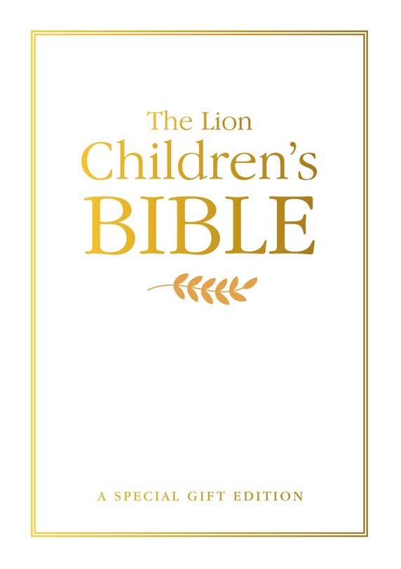 Front cover_The Lion Children's Bible Gift edition