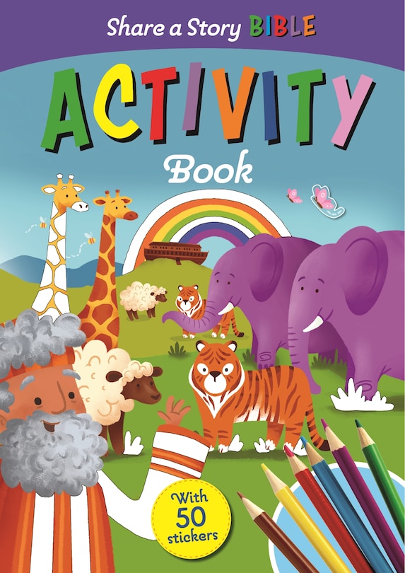 Front cover_Share A Story Bible Activity Book