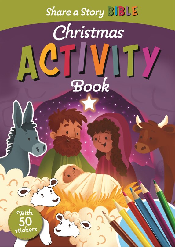Front cover_Share A Story Bible Christmas Activity Book