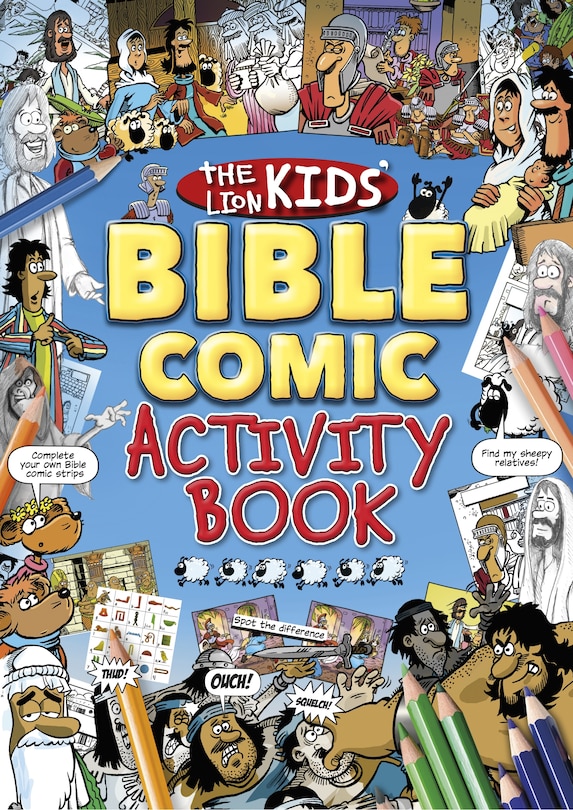 Front cover_The Lion Kids Bible Comic Activity Book
