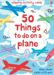 Front cover_50 Things To Do On A Plane Cards