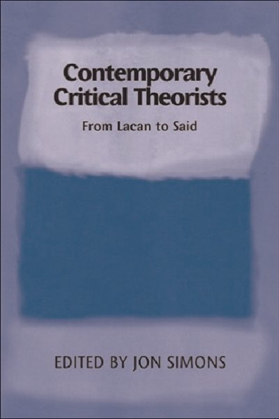 Couverture_Contemporary Critical Theorists