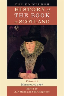 Front cover_The Edinburgh History of the Book in Scotland, Volume 1